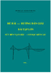 Đề bài và hướng dẫn giải bài tập lớn Sức bền vật liệu - Cơ học kết cấu.pdf.jpg