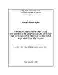 Ứng dụng phần mềm EMP - TEST đổi mới kiểm tra đánh giá kết quả học tập của học sinh trong dạy học sinh học 10 ở tỉnh Bắc Giang.pdf.jpg