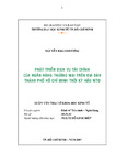 Phát triển dịch vụ tài chính của Ngân hàng Thương mại trên địa bàn TP. Hồ Chí Minh thời kỳ hậu WTO.pdf.jpg
